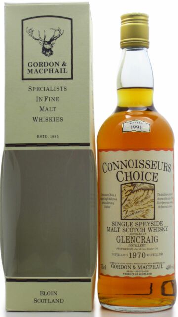 Glencraig (silent) - Connoisseurs Choice Single Malt Scotch 1970 21 year old Whisky