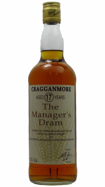 Cragganmore - Managers Dram 1975 17 year old Whisky