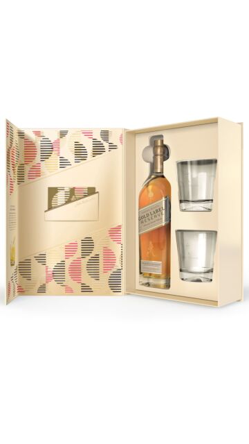 Johnnie Walker - Gold Label Reserve Blended Scotch Whisky Glass Pack