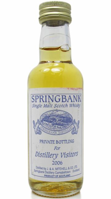 Springbank - Private Bottling Whisky Miniature