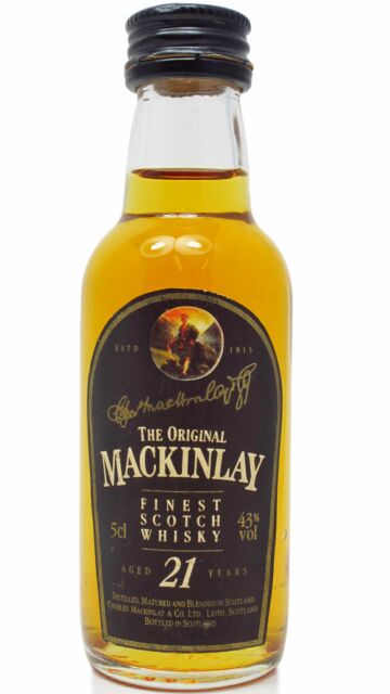Mackinlay's - Finest Scotch 21 year old Whisky Miniature