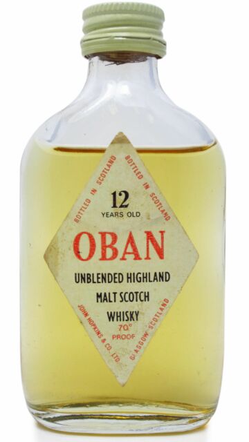 Oban - Highland Single Malt 12 year old Whisky Miniature