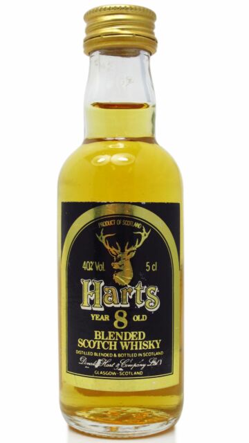 Harts - Blended Scotch 8 year old Whisky Miniature