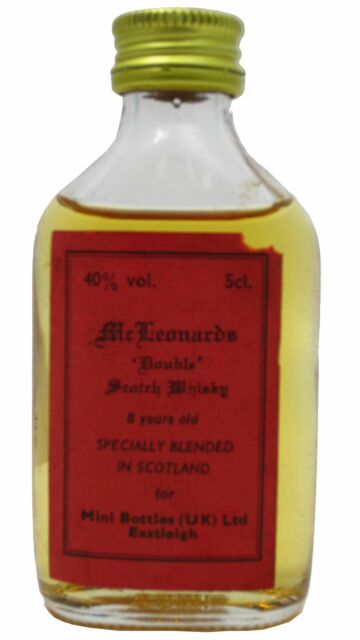 McLeonards - Blended Scotch 8 year old Whisky Miniature