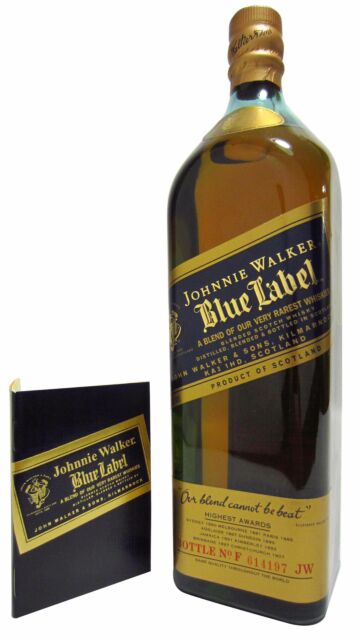 Johnnie Walker - Blue Label Blended Scotch Whisky (1 Litre) (Unboxed)