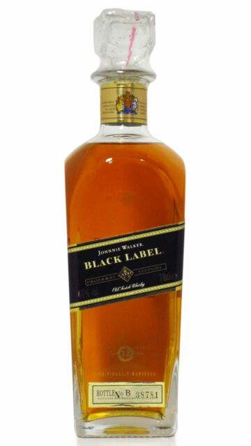 Johnnie Walker - Black Label Millennium Russian Edition Blended Scotch 12 year old Whisky