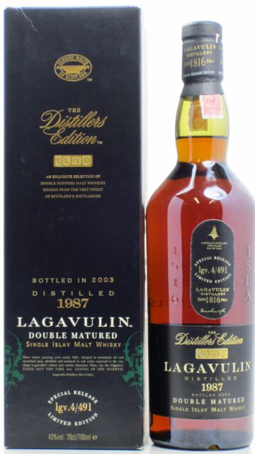 Lagavulin - 2003 Distillers Edition Single Malt Scotch 1987 16 year old Whisky