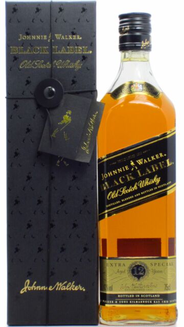 Johnnie Walker - Black Label Travel Retail Exclusive Blended Scotch 12 year old Whisky