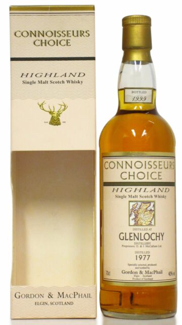 Glenlochy (silent) - Connoisseurs Choice Single Malt Scotch 1977 22 year old Whisky