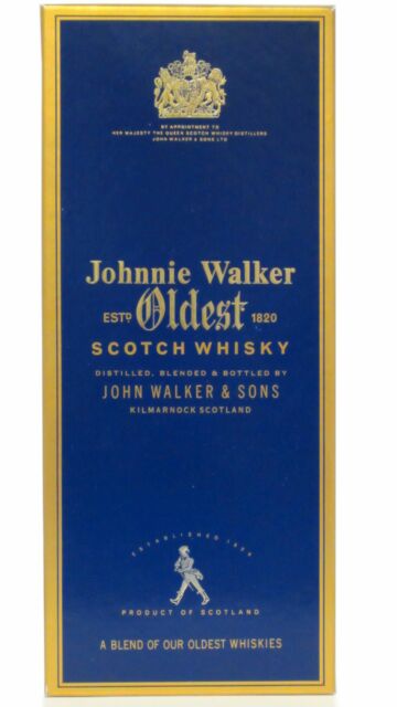 Johnnie Walker - Oldest Blended Scotch Whisky (Sealed)
