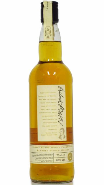 Arran - Robert Burns World Federation Blended Whisky