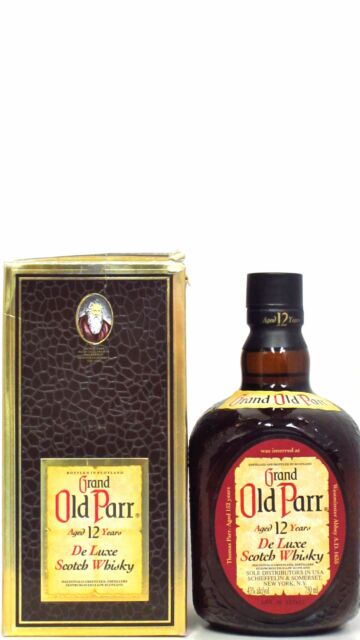 Old Parr - DeLuxe Scotch 12 year old Whisky