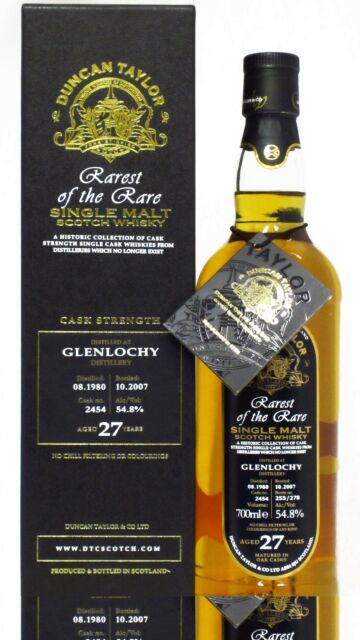 Glenlochy (silent) - Duncan Taylor Rarest Of The Rare Single Malt Scotch 1980 27 year old Whisky