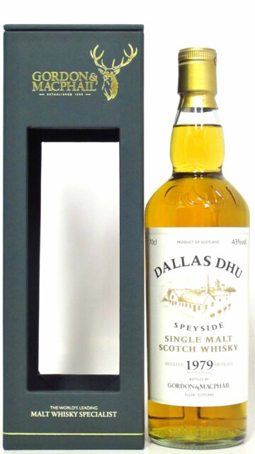 Dallas Dhu (silent) - Gordon & MacPhail Single Malt Scotch 1979 33 year old Whisky