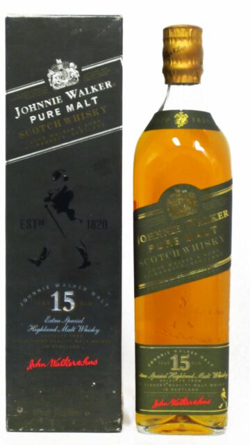 Johnnie Walker - Pure Malt Green Label 15 year old Whisky