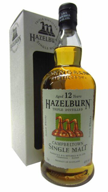 Hazelburn - Campbeltown Single Malt Scotch 12 year old Whisky (Old Bottling)