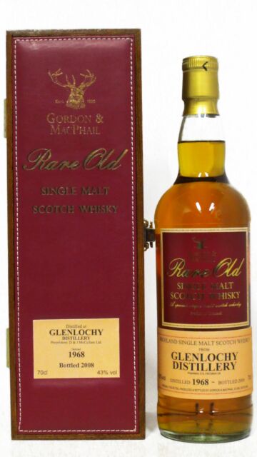 Glenlochy (silent) - Gordon & MacPhail Rare Old Single Malt Scotch 1968 40 year old Whisky