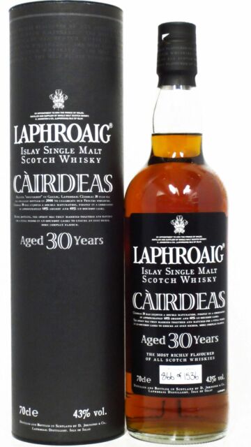 Laphroaig - Cairdeas - Feis Ile 2008 Islay Single Malt Scotch 30 year old Whisky