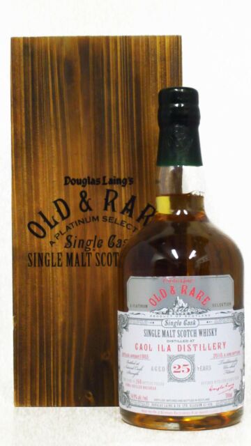 Caol Ila - Douglas Laing's Old & Rare Platinum Selection Single Cask 1985 25 year old Whisky