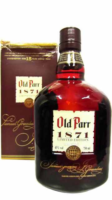 Old Parr 1871 限定版 15年 750ml Old Parr - 15 Year Old (1871 Edition) 75cl Whisky Auction