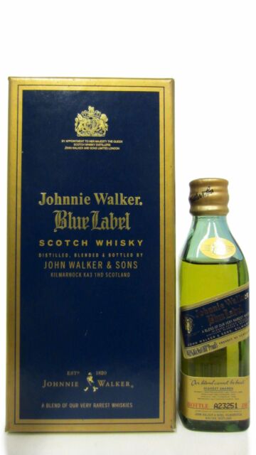 Johnnie Walker - Blue Label Blended Scotch Whisky Miniature