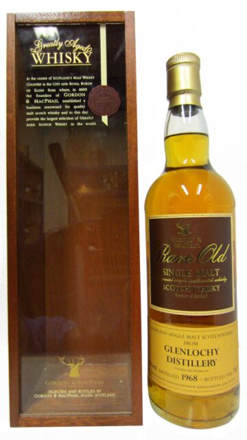Glenlochy (silent) - Gordon & MacPhail Rare Old Single Malt Scotch 1968 38 year old Whisky