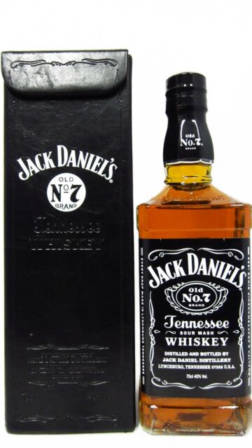 Jack Daniel's - Old No. 7 Tennessee Whiskey & Leatherette Case