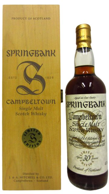 Springbank - Millennium Malt Campbeltown Single Malt Scotch 30 year old Whisky