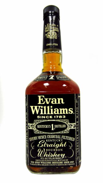 Evan Williams - Kentucky Straight Bourbon 7 year old Whiskey