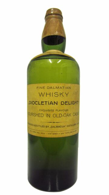 Fine Dalmatian - Diocletian Delight 1953 Whisky