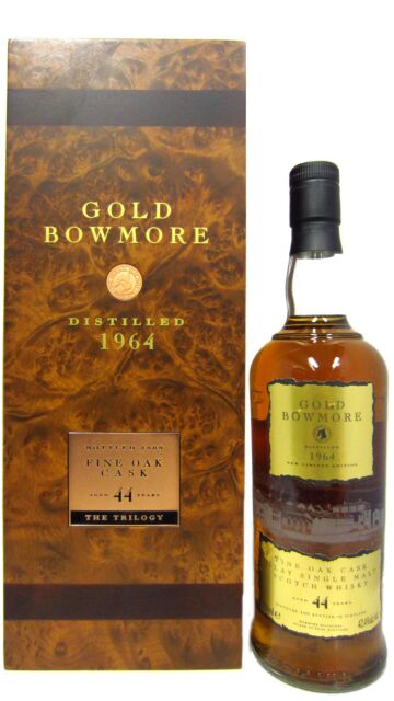 Bowmore - Gold Bowmore Islay Single Malt Scotch 1964 44 year old Whisky