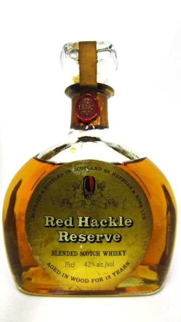 Red Hackle - Reserve Blended Scotch 12 year old Whisky