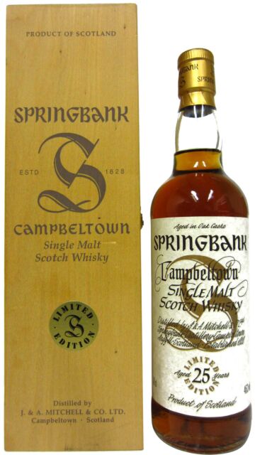 Springbank - Millennium Malt Campbeltown Single Malt Scotch 25 year old Whisky
