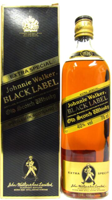 Johnnie Walker - Black Label Extra Special Blended Scotch Whisky