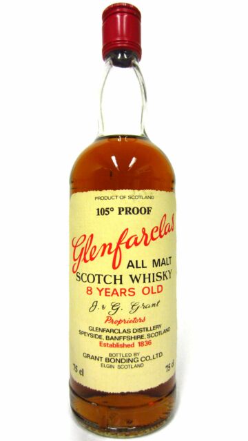 Glenfarclas - All Malt Scotch 105 Proof 8 year old Whisky