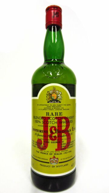 J&B - Rare Whisky (1980's Bottling)