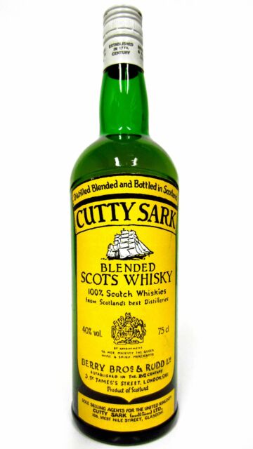 Cutty Sark - Blended Scots Whisky (Old Bottling) (75cl)