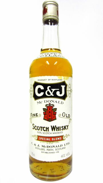 C&J McDonald - Blended Scotch Whisky