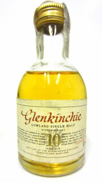 Glenkinchie - Lowland Single Malt 10 year old Whisky Miniature