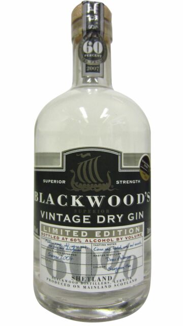 Blackwoods - Limited Edition Vintage Dry Gin