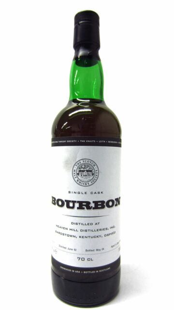Heaven Hill - Scotch Malt Whisky Society SMWS 1992 11 year old Whiskey