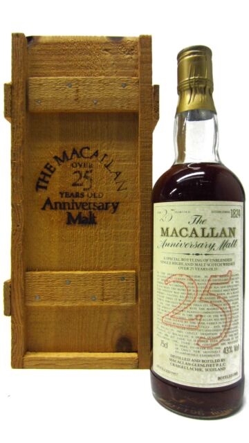 The Macallan - 1983 Release Anniversary Malt Highland Single Malt Scotch 1957 25 year old Whisky