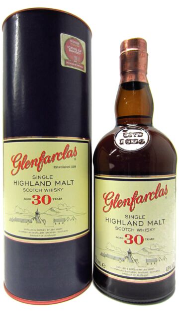 Glenfarclas - Highland Single Malt Scotch 30 year old Whisky (Old Bottling)