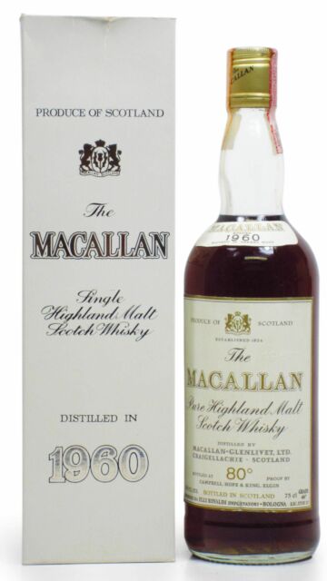 The Macallan - Pure Highland Malt Scotch 1960 Whisky