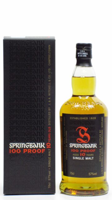 Springbank - 100 Proof Campbeltown Single Malt Scotch 10 year old Whisky