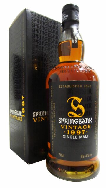 Springbank - Vintage Batch Single Cask #789 1997 10 year old Whisky