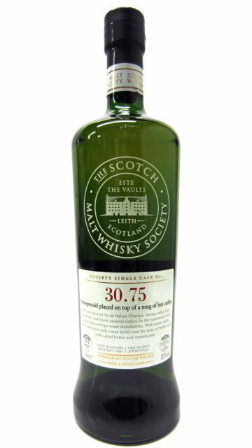 Glenrothes - SMWS Society Cask No. 30.75 1990 22 year old Whisky