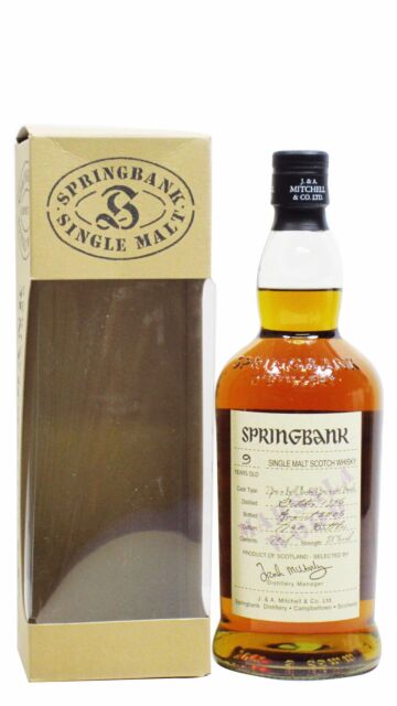 Springbank - Marsala Wood Single Malt Scotch 1996 9 year old Whisky
