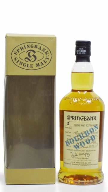 Springbank - Bourbon Wood Single Malt Scotch 1991 12 year old Whisky