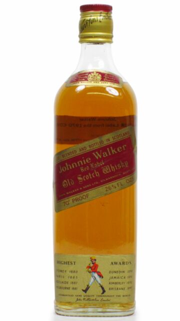 Johnnie Walker - Red Label Blended Scotch Whisky (1970's Bottling) (75cl)